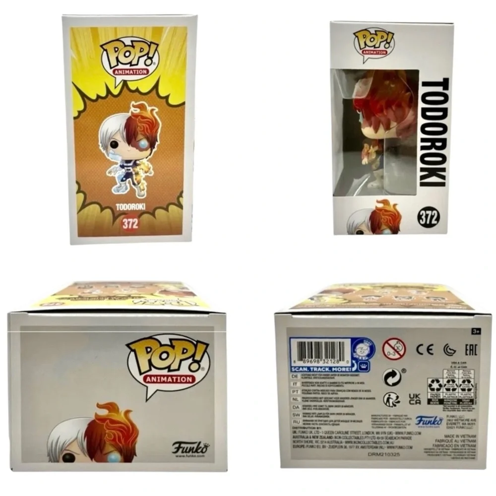 Funko Pop~Animation~My Hero Academia~Todoroki #372 and Funko Katsuki #249 (NWT)